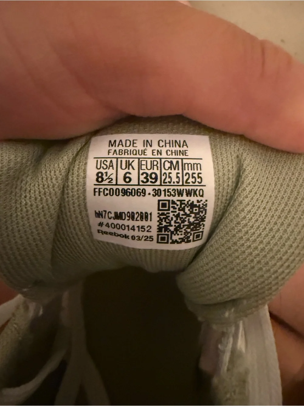 Reebok Kids White & Light Gray Chunky Trail Sneakers